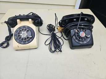 #57: Pair Of Vintage Western Electric Dial Telephones