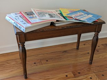 Piano Bench With Assorted Sheet Music