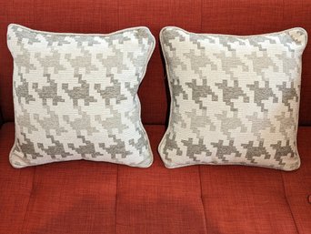 Pair Of Decorative Throw Pillows