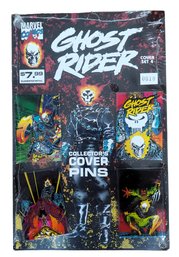 Marvel Comics Factory Sealed GHOST RIDER Set Of 4 Collector's Cover Pins