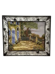 Altre Porte Blu Metal Framed Print By Guido Borelli