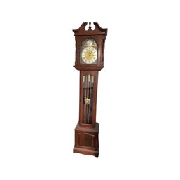 Vintage Emperor Grandfather Clock By Hermle Black Forest Clocks