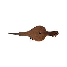 Antique Wood & Leather Bellows