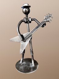 Nuts & Bolts Metal Electric Guitar  & Trumpet :) By Houzz Let Your Unique Style Come Through In Your