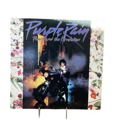 Prince Purple Rain Original Vinyl Album With Poster