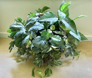 Large Artificial Plant In Basket