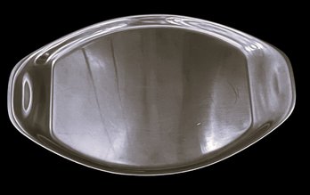 Cromargan Germany Stainless Steel Serving Tray/platter Light Scratches 16-1/2'x10'