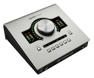 A Universal Audio Apollo Twin Solo Thunderbolt Audio Interface $1000 MSRP