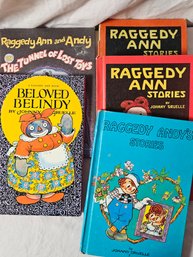 Raggedy Ann And Andy Books, And Beloved Belindy By Myrtle Gruelle