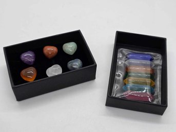 Box Of Assorted Chakra Stones & Wand