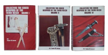 Collecting The Edged Weapons Of The Third Reich Volumes 1, 2, 3  Hardcover Books
