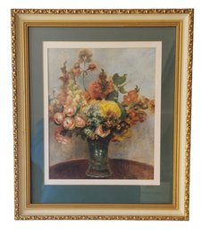 AUGUSTE RENOIR Fleurs Dans Un Vase Pring From Musee De I'Orangerie Paris Walter Guillaume Collection