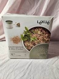 New In Box Lekue Rice And Grain Cooker