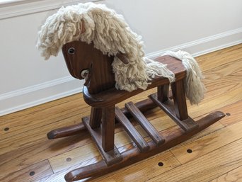 Delight Your Child With A Wooden Rocking Horse This Christmas