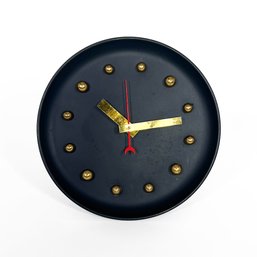 Retro Black Wall Clock