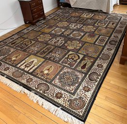 Curistan Kashimar Imported Oriental Design Rug 100 Percent Worsted Wool Pile 8 Ft. 3 In. X 11 Ft. 6 In.