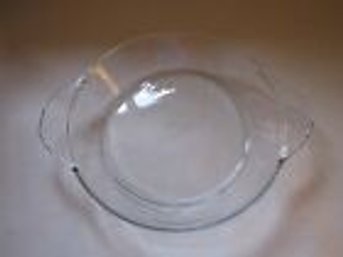 Set Of 2 Vintage Libbey Glass Pie Dishes