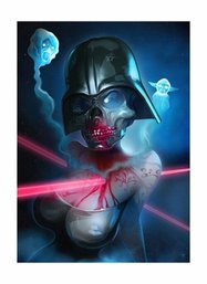 Star Wars Darth Vader -Pop Culture- Limited Edition Original Art Signed