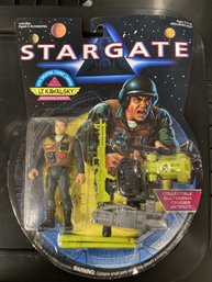 1994 Hasbro Stargate LT. KAWALSKY Weapons Expert Action Figure W/Weapons New In Package