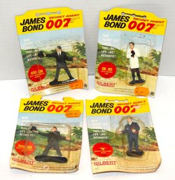 1965 Gilbert James Bond Secret Agent 007 Action Figure Toys Never Opened