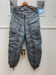 Original WWII U. S. Air Force Flight Suit Pants. Size 30. In Excellent Condition.