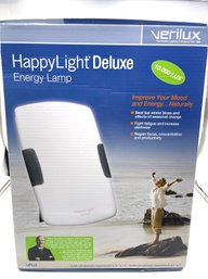 NEW Verilux Happy Light Deluxe Energy Lamp HPLD Sunshine Light Therapy