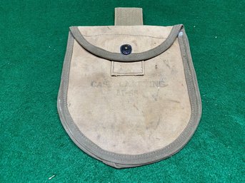 World War II Case Carrying M-55 OD Canvas Pouch.