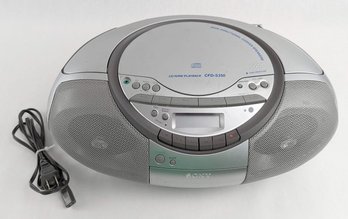 Sony CFD-S350 CD Radio And Cassette Tape Boombox