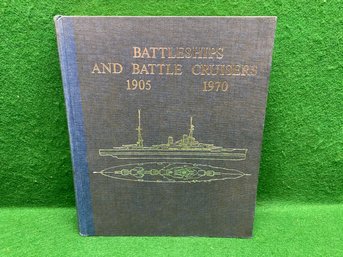 Battleships And Battle Cruisers, 1905-1970. Siegfried Breyer. 480 Page Illustrated Hard Cover Book.
