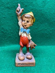Vintage 1940s Walt Disney PINOCCHIO 7 3/8' Figurine Syroco Wood Multi-Products. Yes Shipping.