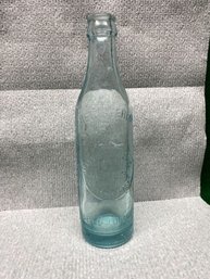 Antique Aqua Glass Soda Bottle. Hyannis Well Spring. Hyannis, Mass. Yes Shipping.