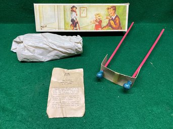 Vintage Feco Circus Clown Unicycle Tight Rope Walker Toy. Made In  West Germany. Unused In Original Box.