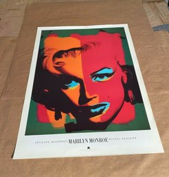 Marilyn Monroe Lithograph Michel Saulnier Fetiches Modernes Fine Art Print RARE