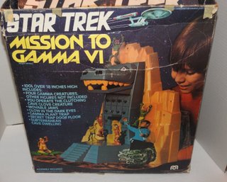 The Holy Grail Of Star Trek Collectibles 1976 Mission To Gamma VI Action Figure Playset By Mego