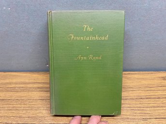 AYN RAND. THE FOUNTAINHEAD. FIRST EDITION. 2ND STATE. Published In 1943.