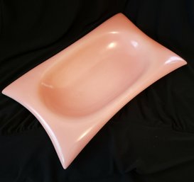 Rare Red Wing Art Pottery In Grey And Pink