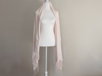 Cashmere & Silk Pink Shawl