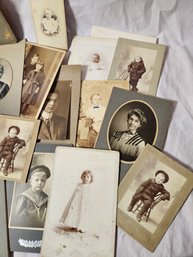Selection Of Vintage Photographs And William Pynchon Photo With Genealogy