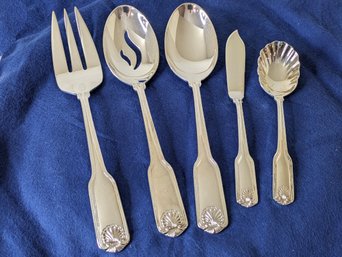 5 Silver Plated Serving Pieces - William Roberts