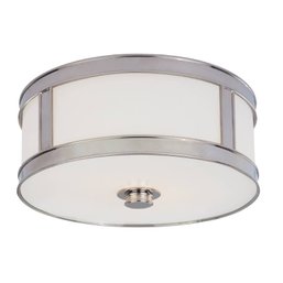 A Patterson Flushmount Fixture By Hudson Valley Lighting  - Bed 2B