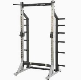 A York Barbell STS Half Rack For Weights Including Weight Racks (no Weights) Retail $1599