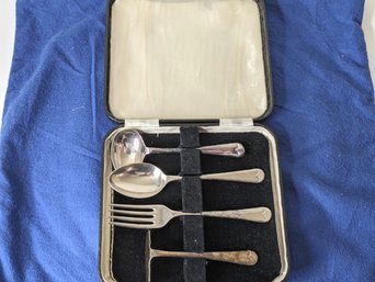 Child's Silver Plated Set