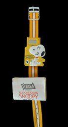Very Rare Vintage NOS Unused Woodstock & Snoopy Pop-up Watch By Vega