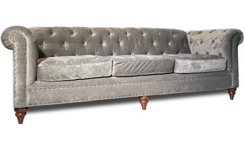 Chessterfield Tufted Velvet Sofa