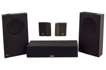 Cambridge Soundworks By Henry Kloss Five Piece Speaker System