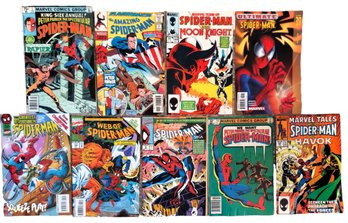 Estate Fresh Group 3 Lot Of 25 Spiderman Comic Books