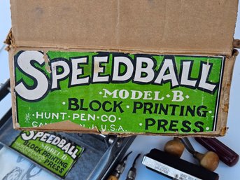 Speedball Model B Block Printing Press