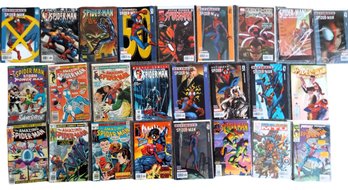 Lot Of 25 Estate Spider Man Comic Books