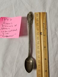 1847 Rogers Brother Silver Plate Spoon 'Remembrance', International Silver