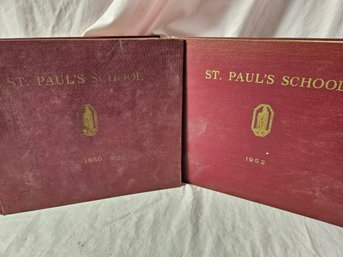 St. Paul Yearbooks  1950 And 1952